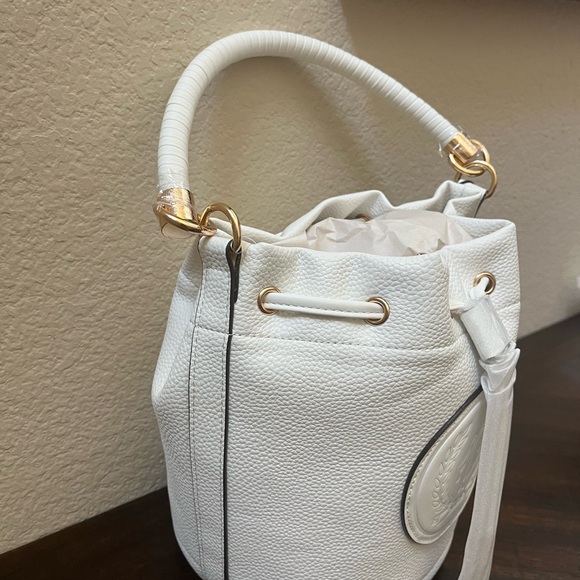 Aldo Berabrinax White Bucket Bag - Picture 3 of 10